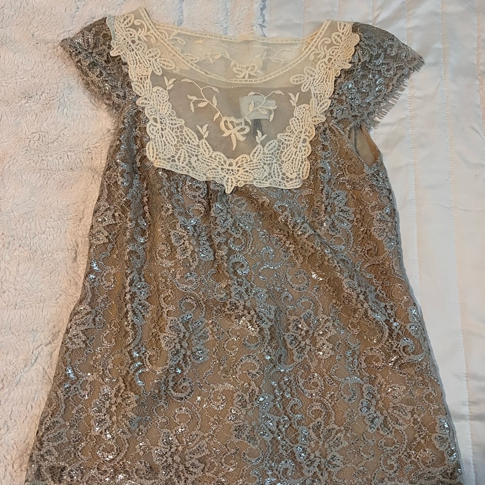 HD in Paris Cream Lace Dress